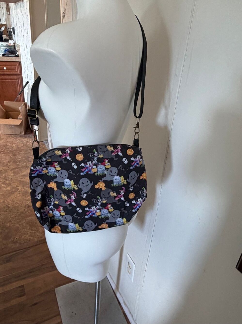 Handmade Disney Halloween Mickey & Friends Crossbody Bag 🎃👻